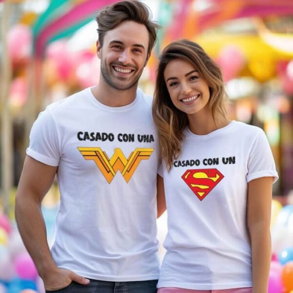 Polos para Parejas Superman