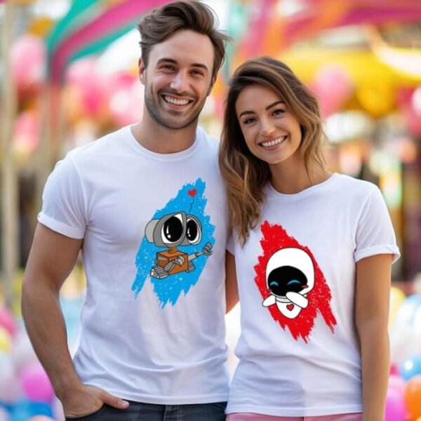 Polos para Parejas de wally y eva