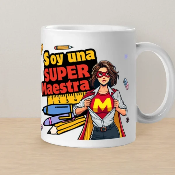 Taza personalizada para maestras