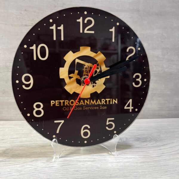 RELOJ PERSONALIZADO CON LOGO