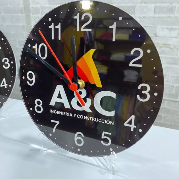 RELOJ PERSONALIZADO EN MDF FULL COLOR