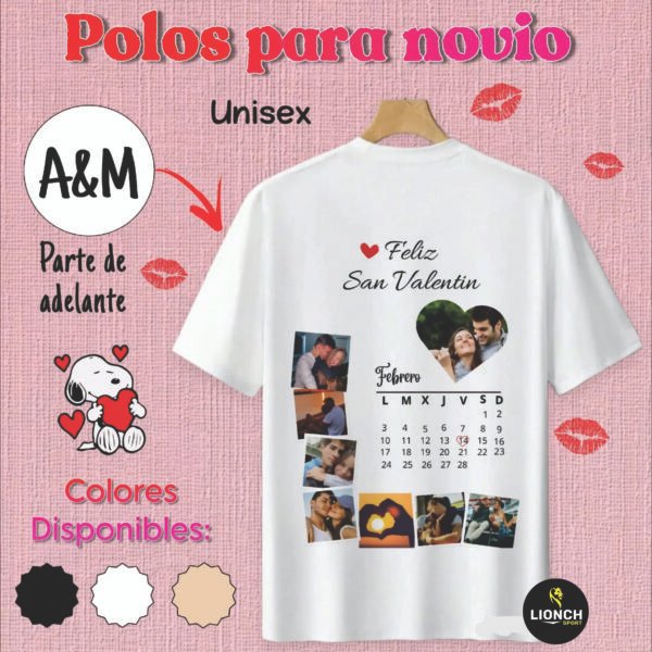 Polos para Parejas con fotos