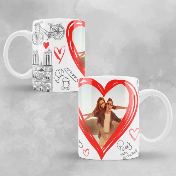 Taza San Valentin con foto