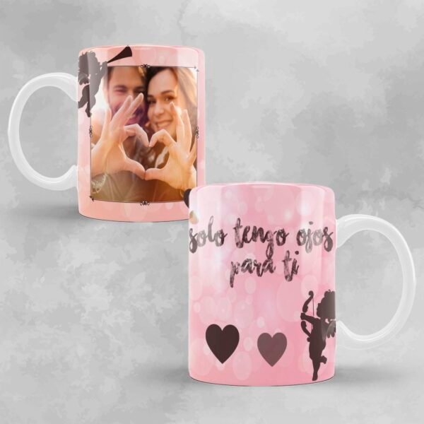 Taza San Valentin con foto