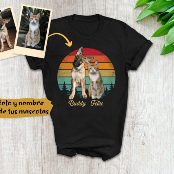 Polos con  la foto de tu mascota