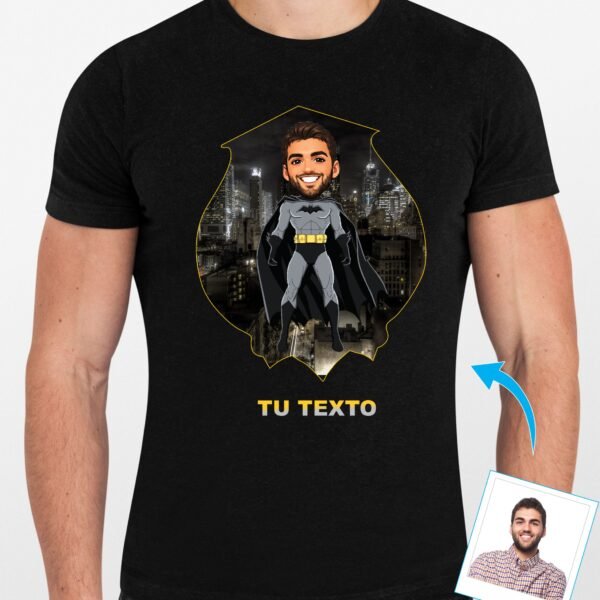 Polo de super heroe con foto