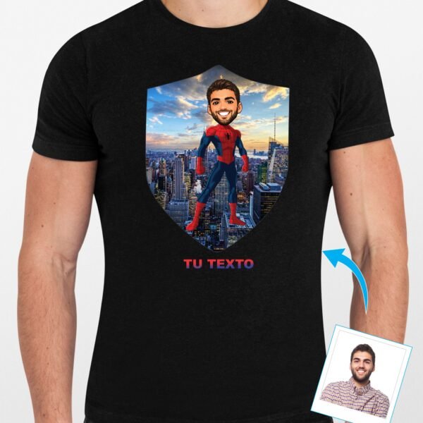 Polo de Super heroe con foto