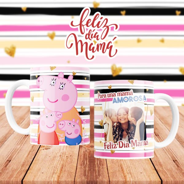 Tazas  comics con foto para Mamá