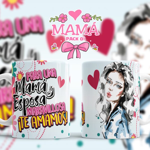 Tazas con frase para mamá