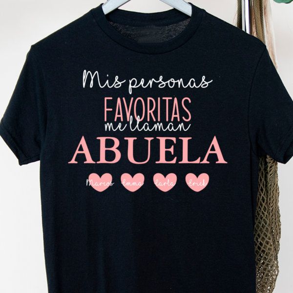 Polos personalizados para abuelita
