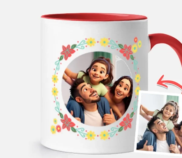 Tazas con efecto animación 3D