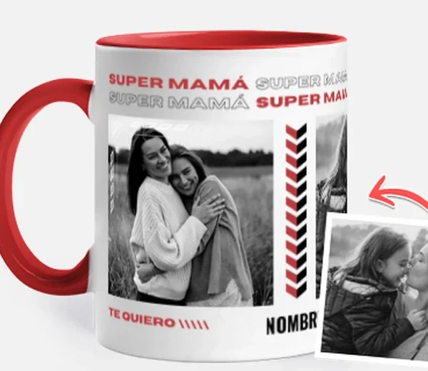 Tazas con foto para el dia de la madre